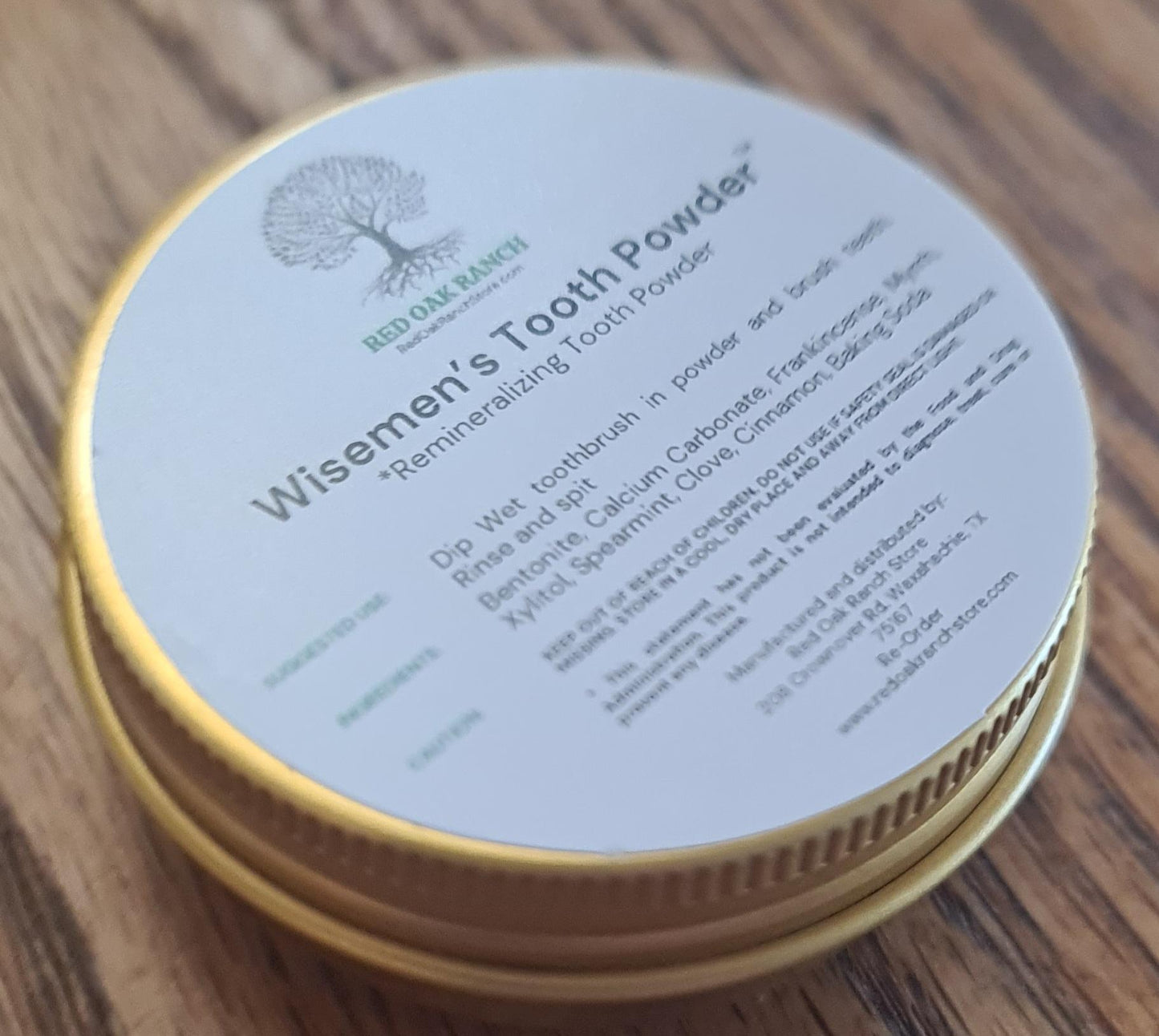 Wisemen's Tooth Powder