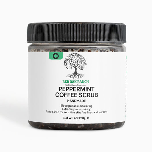 Peppermint Coffee Scrub