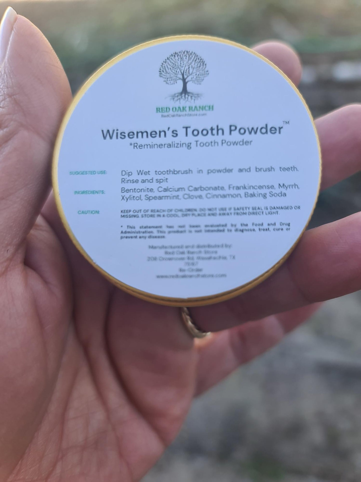 Wisemen's Tooth Powder